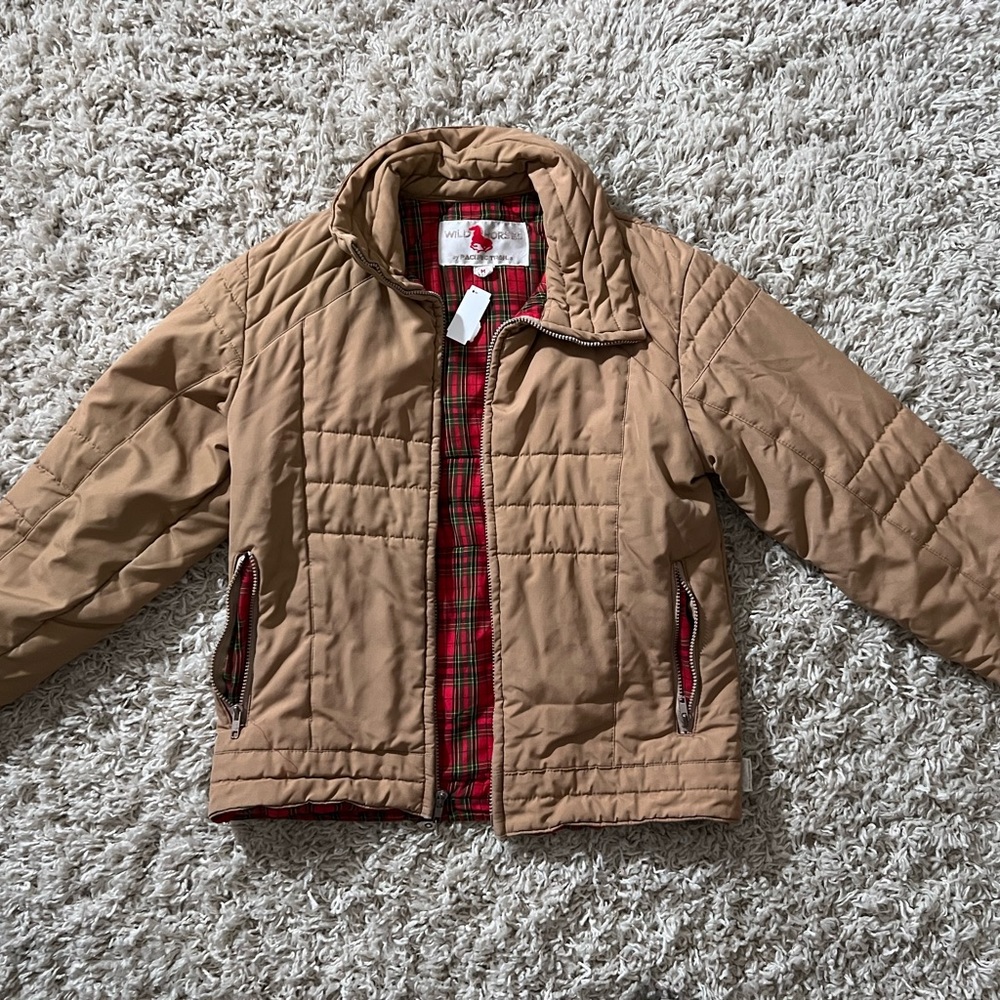 Vintage khaki quilted jacket - Wild Horses by Pacific Trail